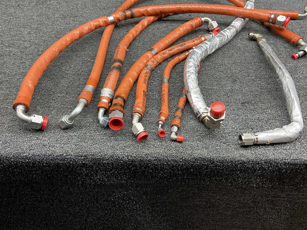 Kodiak 100 Engine Oil Line Set
