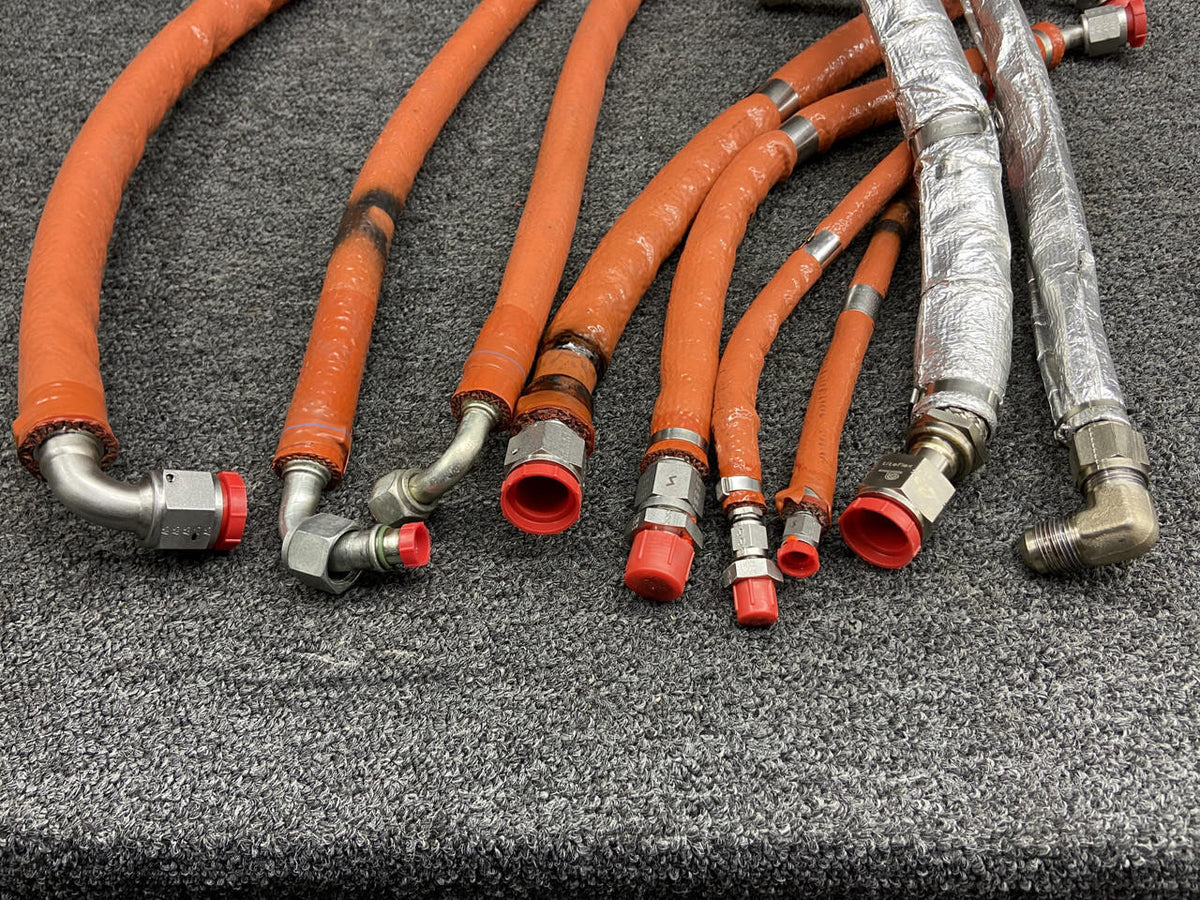 Kodiak 100 Engine Oil Line Set