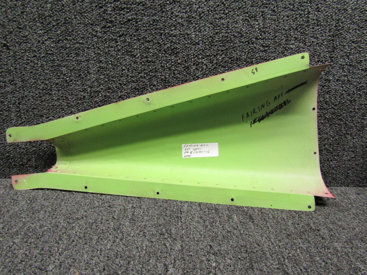 Cessna Aircraft Parts 5112001-10, 5112001-16 Cessna Tail Fairing Aft Upper and Lower