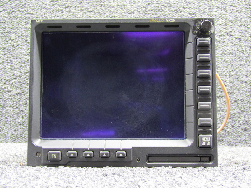 Apollo 430-0270-000 Apollo MX20 Multi-Function Display w Tray and Mods