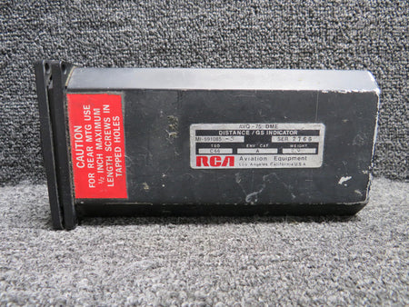 RCA MI-591085-5 RCA AVQ-75 DME Distance- GS Indicator (Loose Face) (Core)