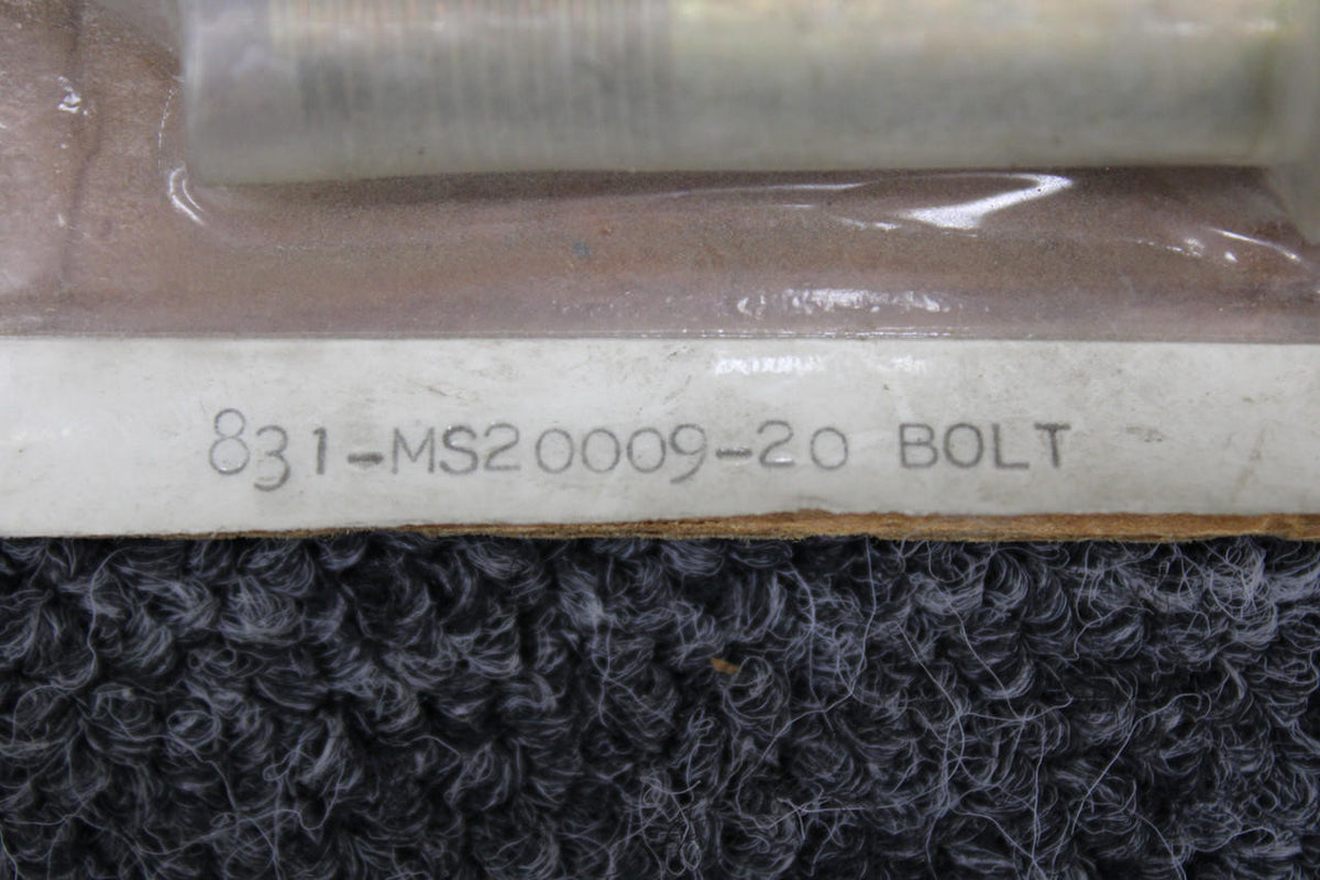 Military Standard MS20009-20 Military Standard Bolt Set of 3 (New Old Stock)