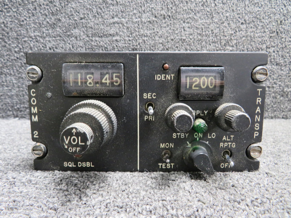 Learjet 2488602-112 Learjet Comm-2 and Transponder Control Unit