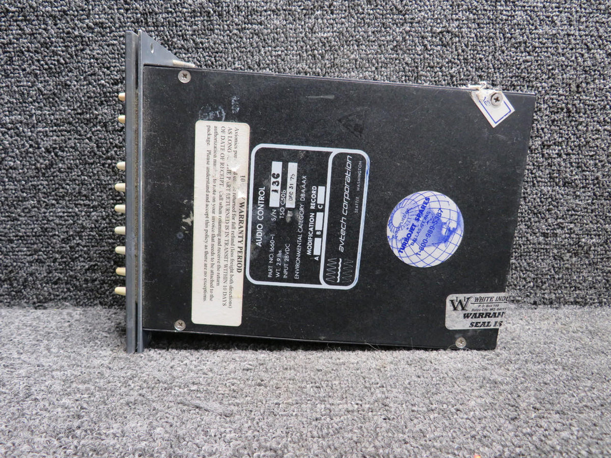 Avtech Corp. 1660-1 Avtech Audio Control Unit (28V)