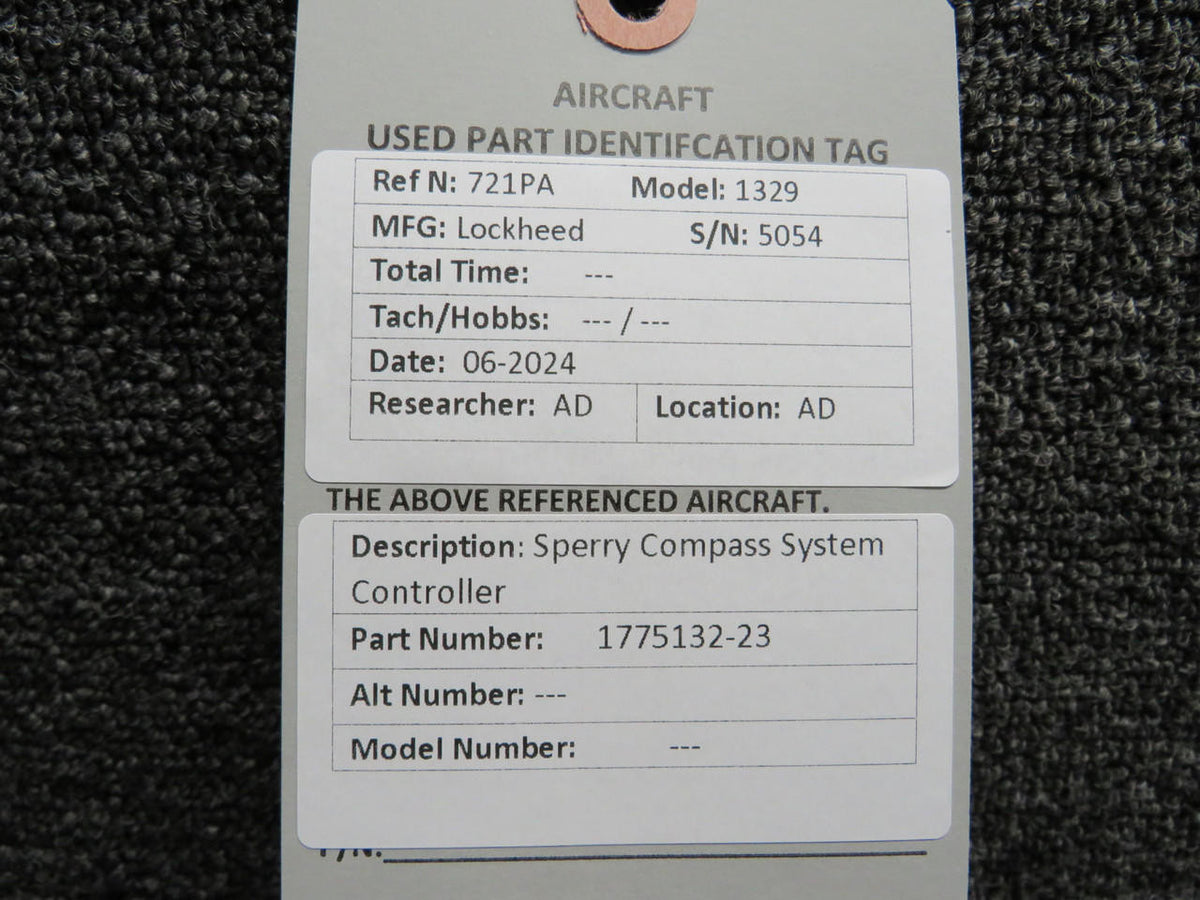 Sperry 1775132-23 Sperry Compass System Controller