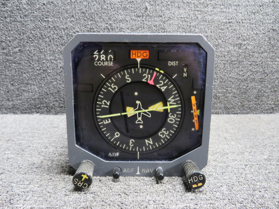 Sperry 4020553-901 Sperry RD-600 Horizontal Situation Indicator w Mods (Cloudy Screen)
