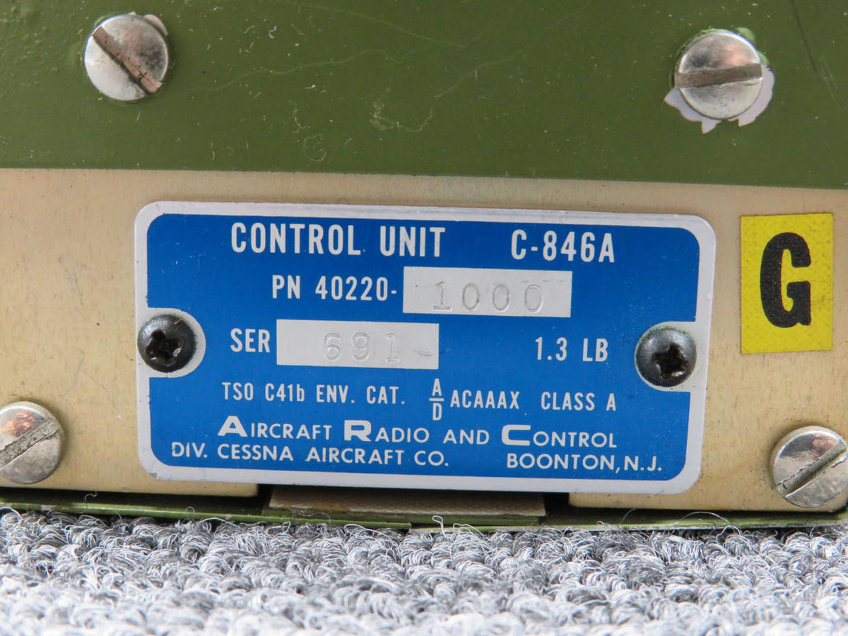 ARC 40220-1000 ARC C-846A Control Unit