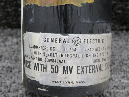 General Electric 8DW84LAA1 General Electric DC Loadmeter Indicator