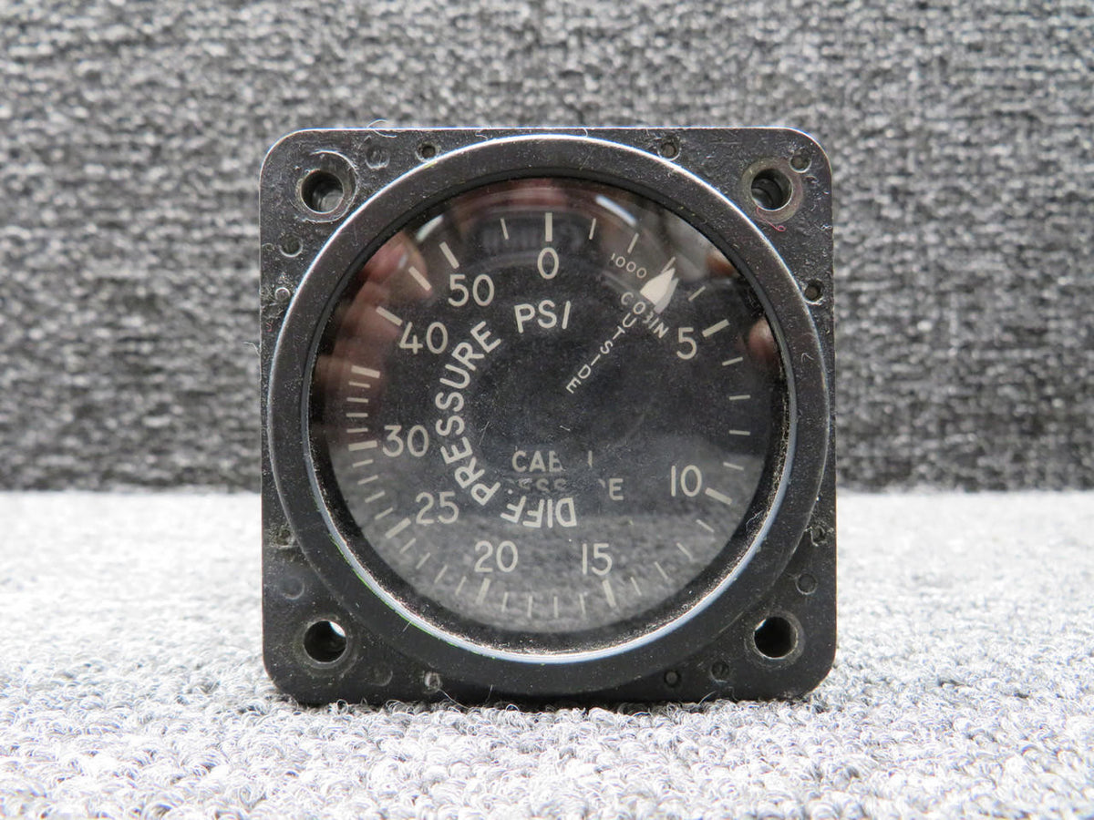 kollsman A33561-10-001 Kollsman Cabin Altitude and Differential Pressure Indicator