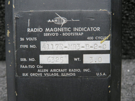 Allen 4117E-MR3-B-2-C Allen Radio Magnetic Indicator