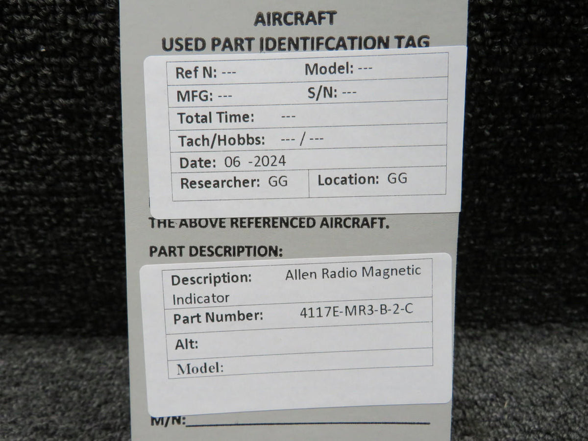 Allen 4117E-MR3-B-2-C Allen Radio Magnetic Indicator