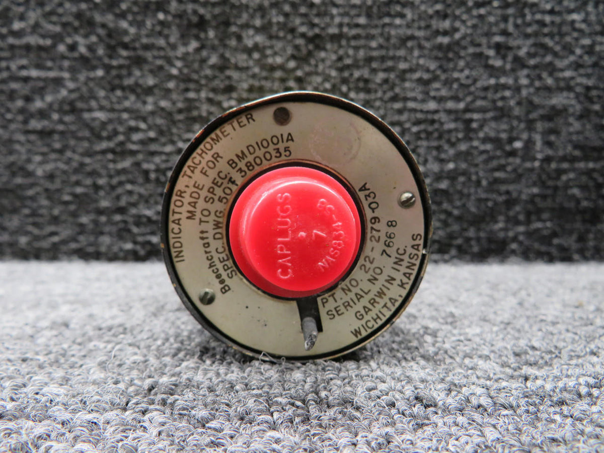 Garwin 22-279-03A (Alt: BMD1001A) Garwin Tachometer Indicator