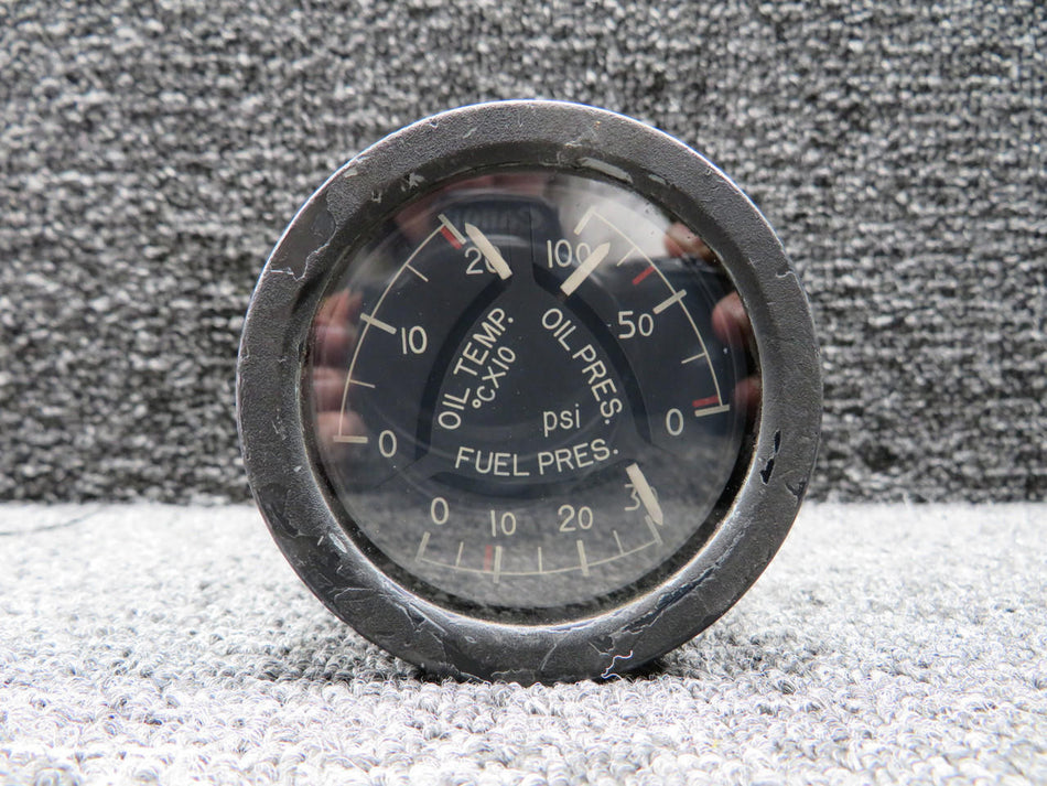 jaeger 1-1307-AA Jaeger Triple Indicator with Modifications