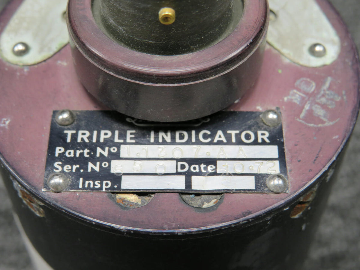 jaeger 1-1307-AA Jaeger Triple Indicator with Modifications