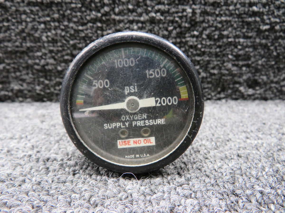 Does Not Apply Oxygen Pressure Indicator, Lighted (Worn Face)