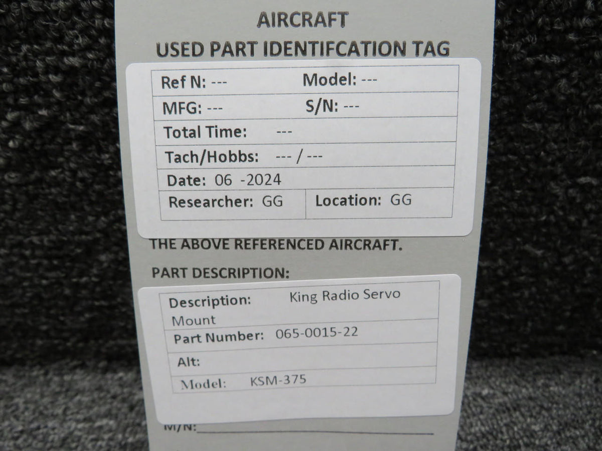 King Radio 065-0015-22 King Radio KSM-375 Servo Mount
