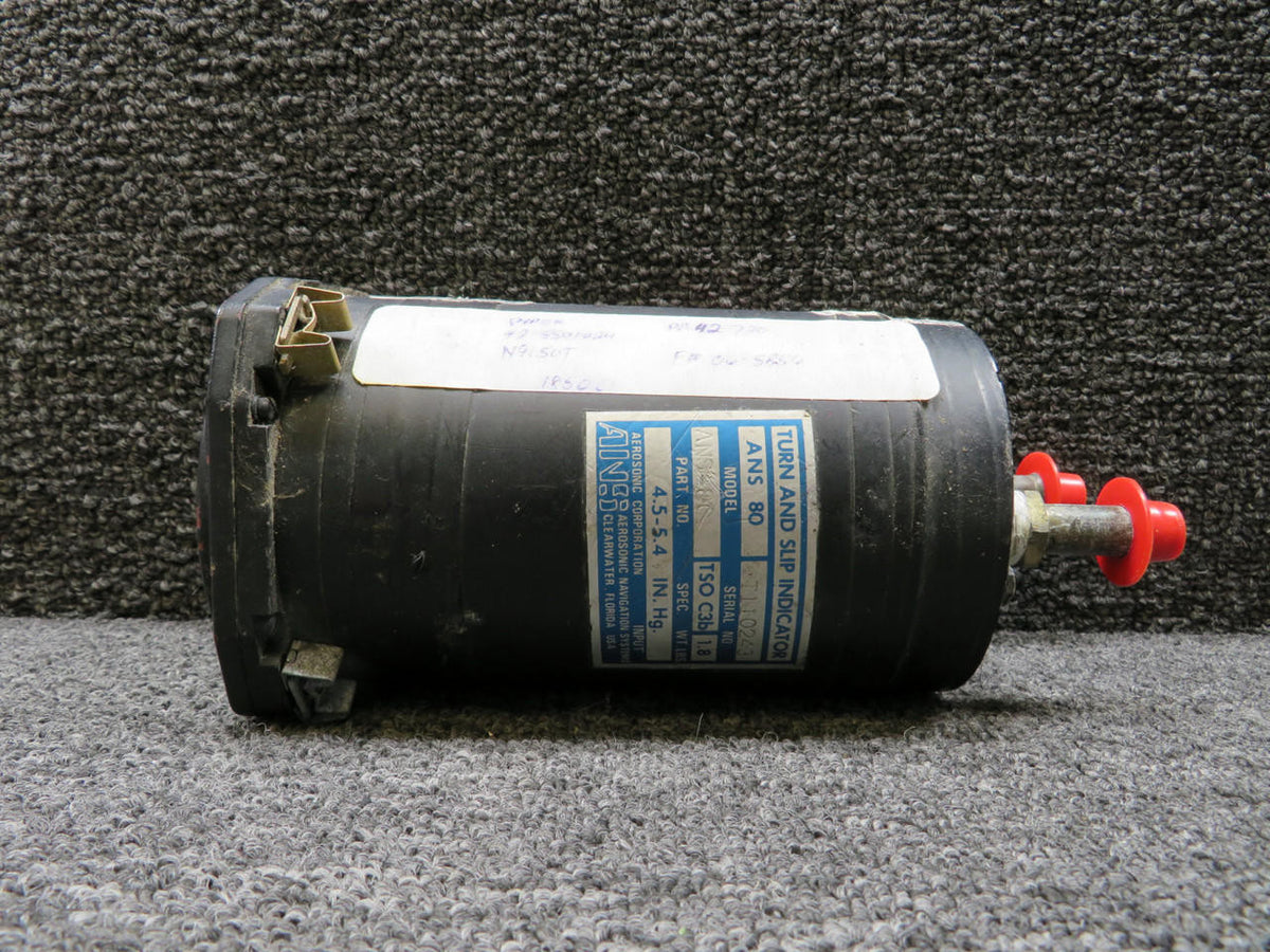 Aerosonic ANS-80P Aerosonic Corp ANS-80 Turn and Slip Indicator