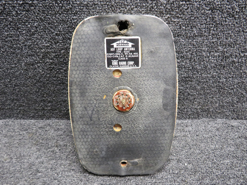 071-1006-11 King Radio KA-42 ADF Loop Antenna (Worn Mount Holes) (Core)