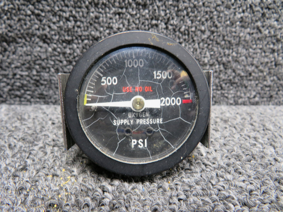 45AS95002-7 Puritan-Bennett Oxygen Supple Pressure Indicator (Worn Inner Face)