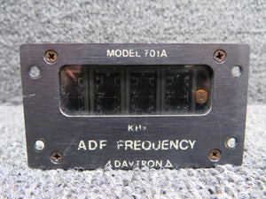 701A Davtron ADF Frequency Indicator (Volts: 14) (Small Unit)