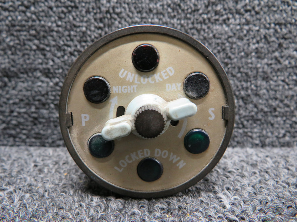 DN1050Z Dowty Undercarriage Position Indicator (Silver Face) (No Wires)
