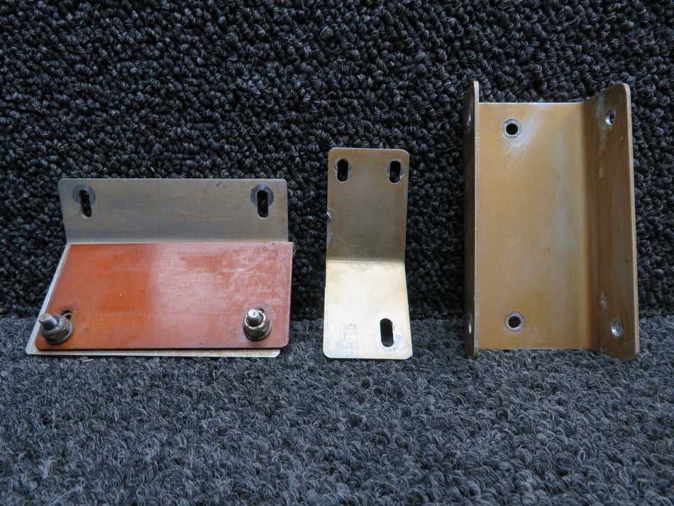 Beechcraft 24R Aileron Servo Bracket Set (Holes Enlarged, Knicked)