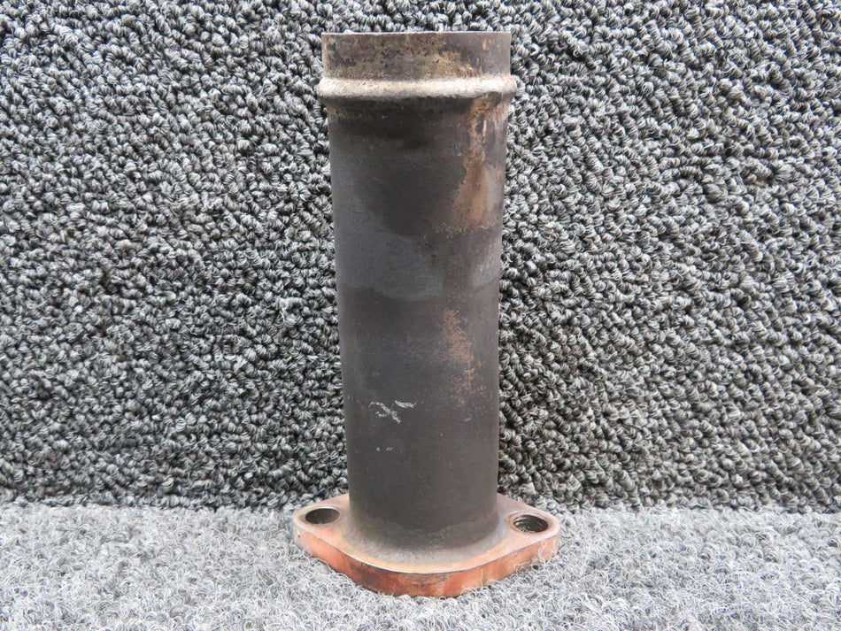 099001-132 Lycoming IO-360-A1B6 Bent Exhaust Riser with Probe Hole and Bung