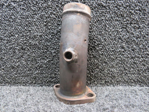 099001-132 Lycoming IO-360-A1B6 Bent Exhaust Riser with Probe Hole and Bung