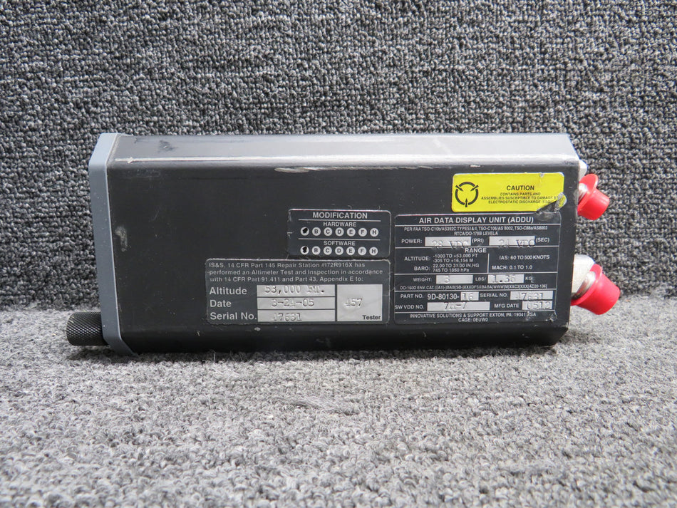 9D-80130-16 Innovative Solutions Air Data Display Unit w Mods (28V)