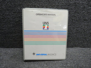 UNS-1M, UNS-1Msp Navigation Management Systems Operator’s Manual