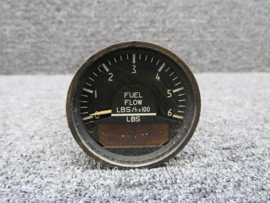944-607-1 Faure Herman Fuel Flow Indicator (Worn Inner Face)