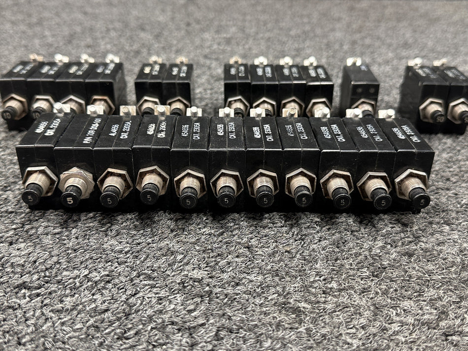 454556, 454657, 454659 Wood Electric Circuit Breaker (Set of 24)