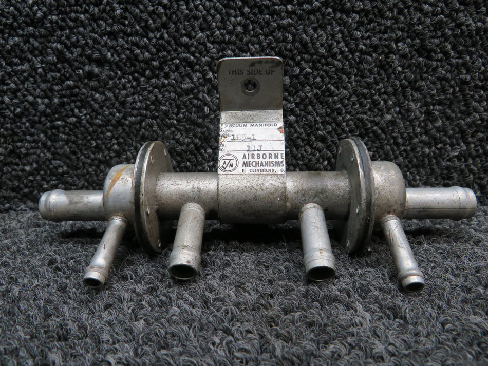 1H5-1 Airborne Mechanisms Vacuum Manifold (Worn)
