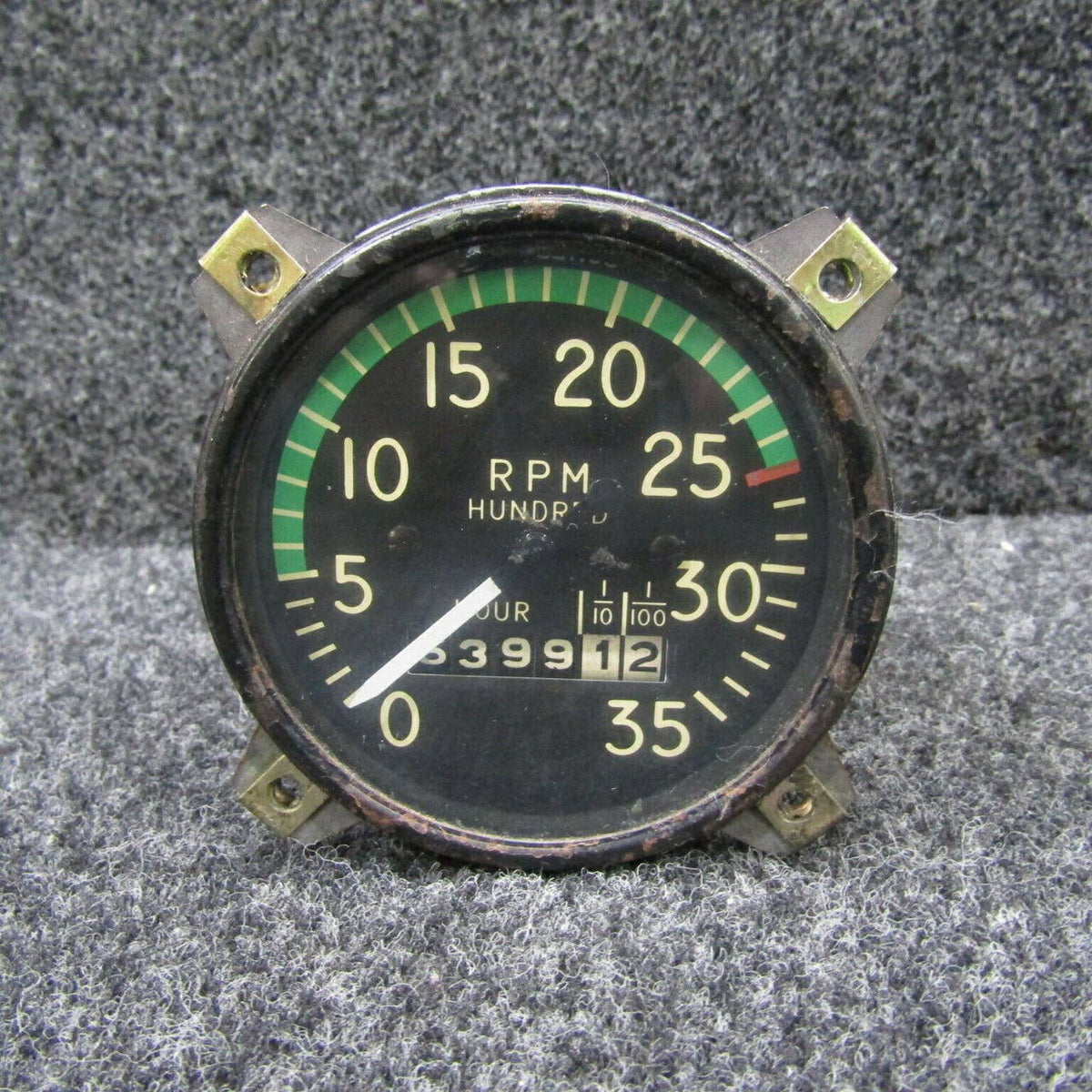 821108 Stewart Warner Tachometer (CORE) BAS Part Sales | Airplane Parts