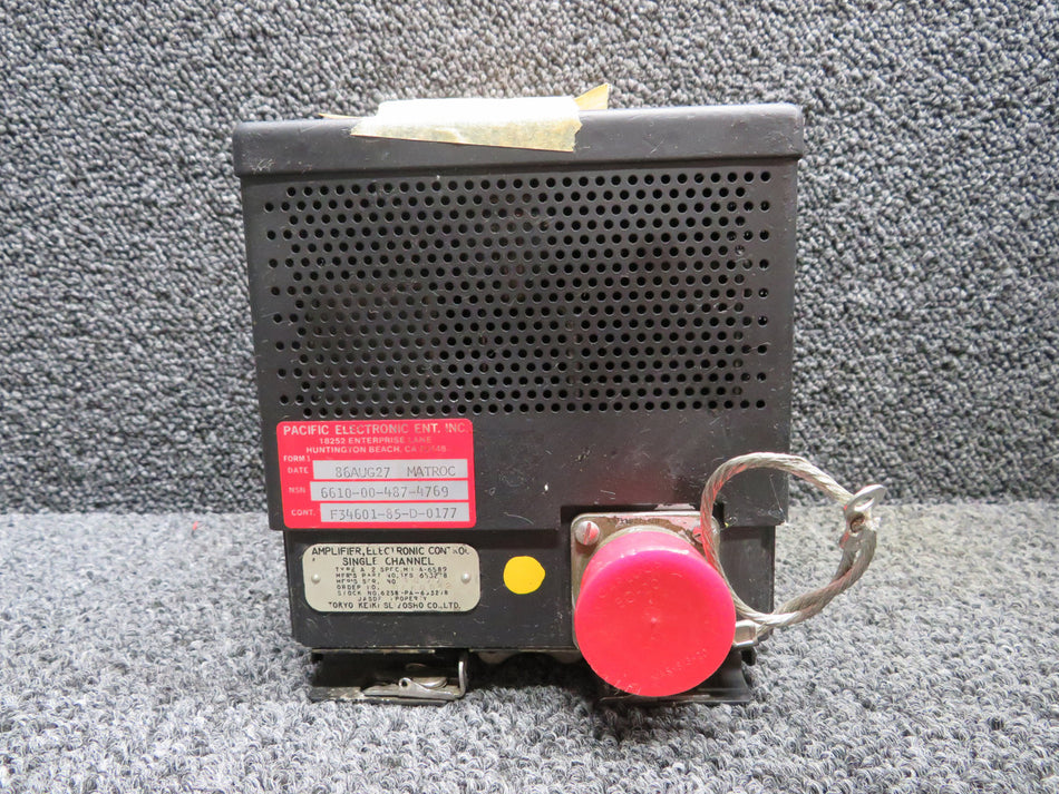 TKS-653278 Pacific Electronic A-2 Amplifier Electronic Control