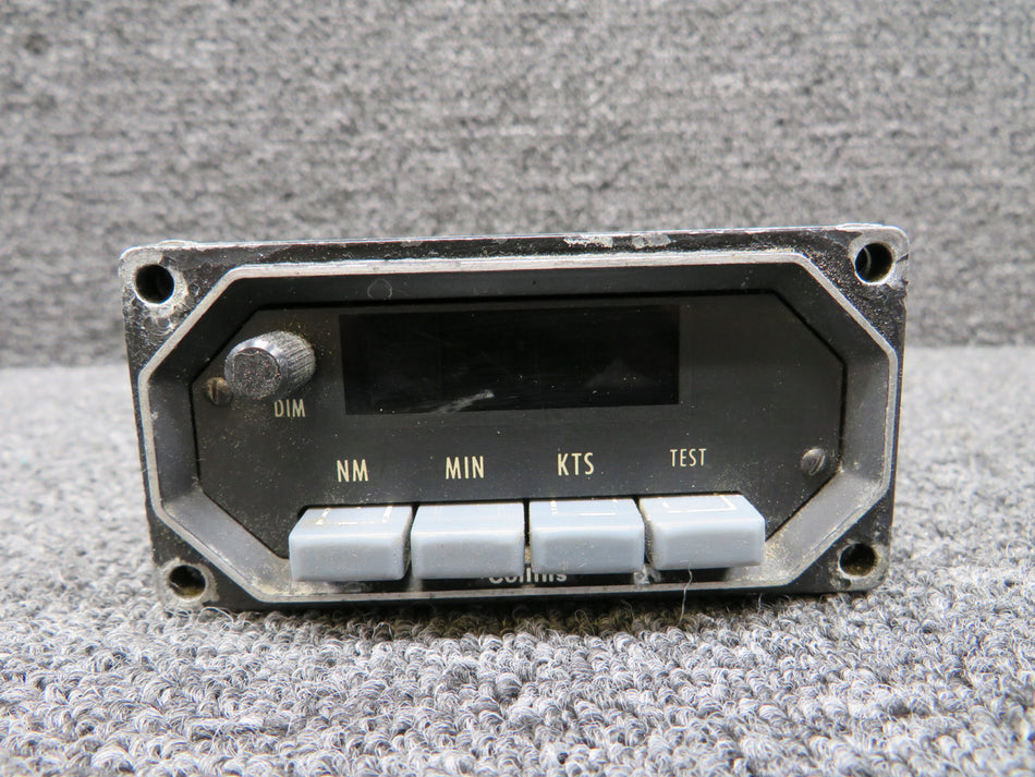 622-3915-001 Collins IND-40 DME Indicator with Mods and Bracket (Black Screen)
