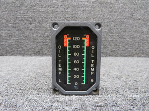 VSDL-0C219C (Alt: 9912147-11) US Gauge Oil Temperature Indicator (Core) (28V)