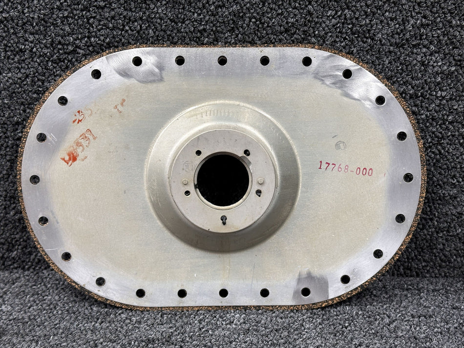 17768-000 Piper PA23-250 Fuel Gauge Mounting Plate Assembly (Small Knick)