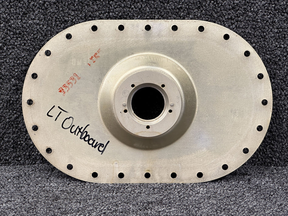 17768-000 Piper PA23-250 Fuel Gauge Mounting Plate Assembly