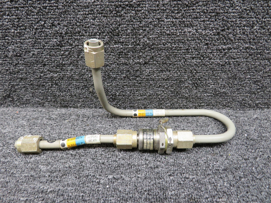 A100-24208 Falcon Jet Line and Valve Assembly with Green Repairable Tags (Core)