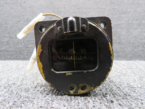 Panel Mounted Compass Indicator with Housing, Lighted (2 Hole Mount) (Faded)