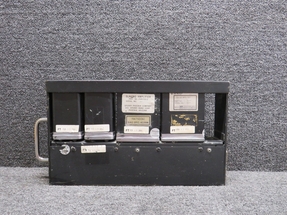 1783180-122 Sperry Amplifier Rack with Slaving AMP and Server AMP with Mods
