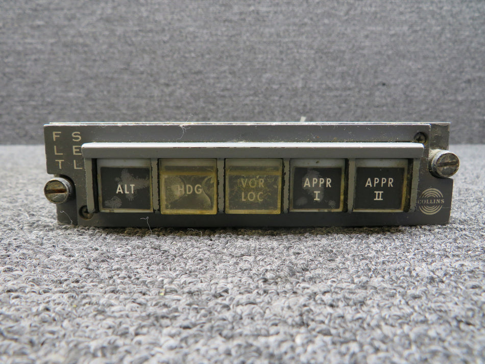 772-5410-004 Collins 614E-23 Mode Selector (Missing Button Covers) (Worn Face)