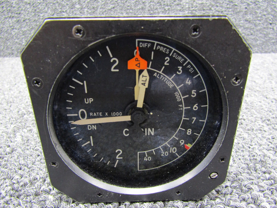 15900-110 Intercontinental Cabin Alt Pressure and Rate Indicator w Mods