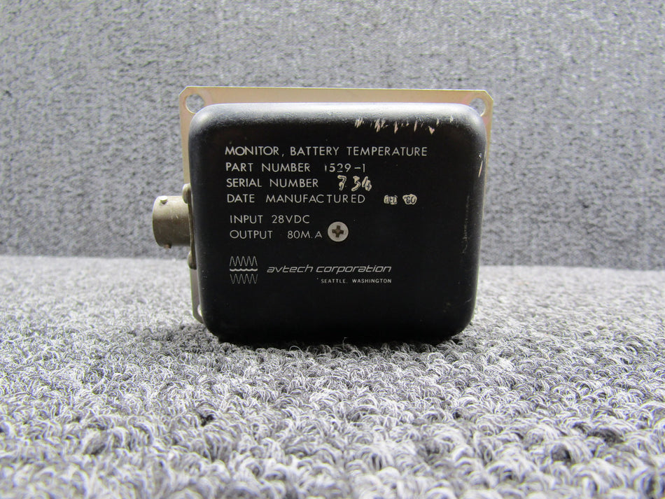 1529-1 Avtech Battery Temperature Monitor