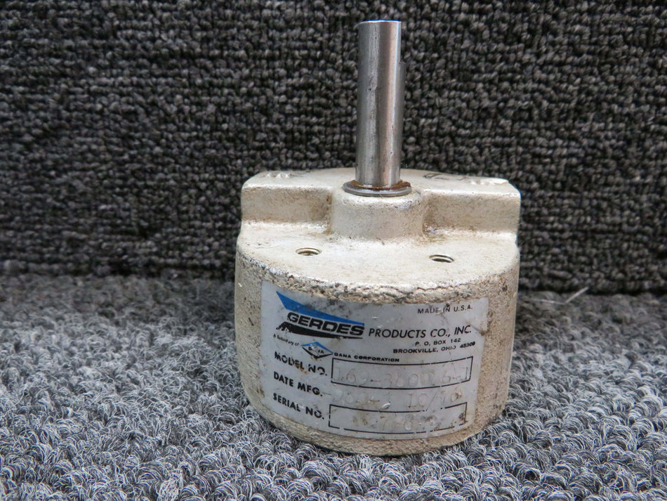 169-380086-1 Gerdes Fuel Selector Valve (Missing Handle)