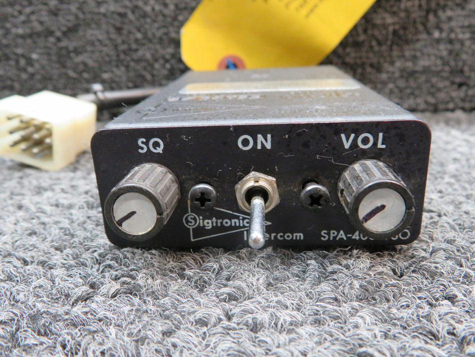 6030953 Sigtronics SPA-400 TSA Intercom