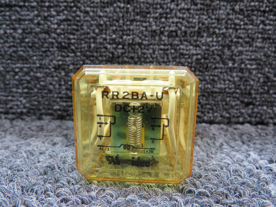 RR2BA-U IDEC Power Relay (12 Volts) (New Old Stock)
