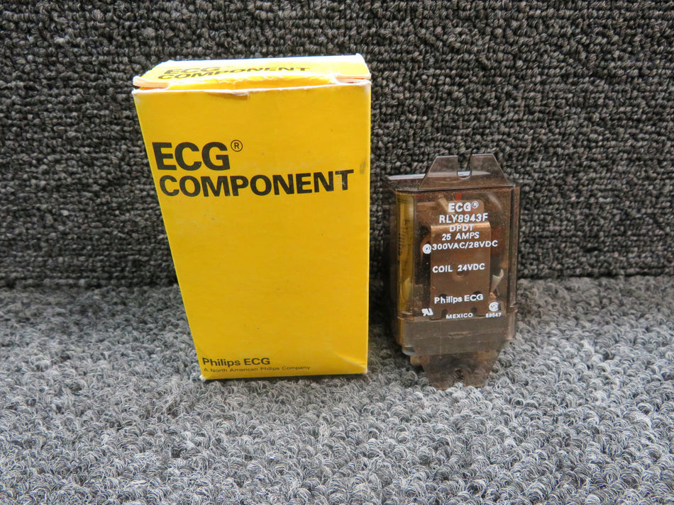 RLY8943F Philips ECG M512 ECG Component (25 Amps) (NOS)
