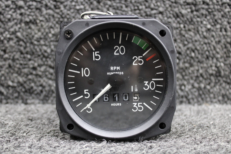 D1-112-5023 Mitchell 98480-23 Recording Tachometer (Lighted) (Hours: 1610.5)